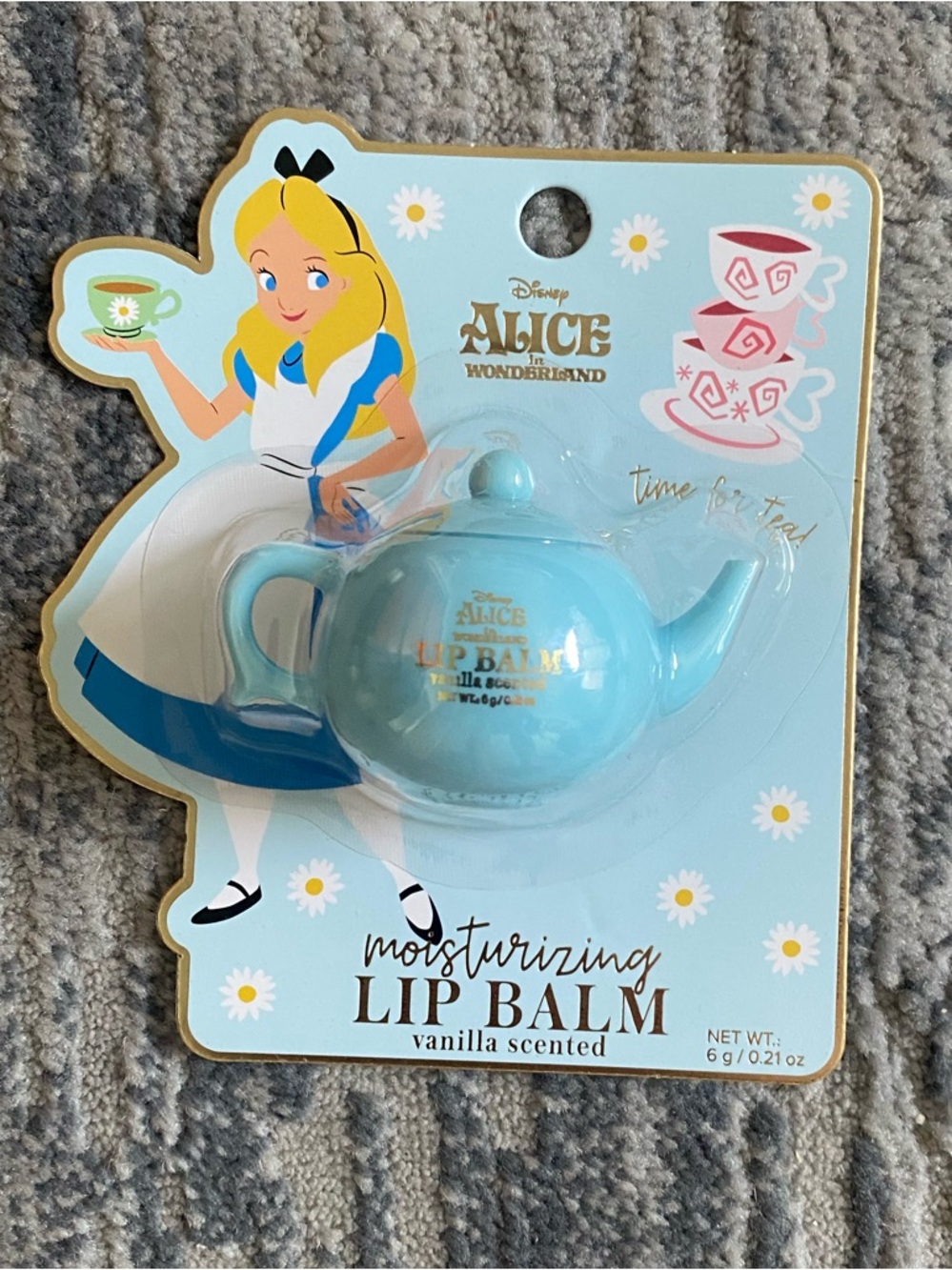 Blue Teapot Moisturizing Lip Balm - Vanilla Scent